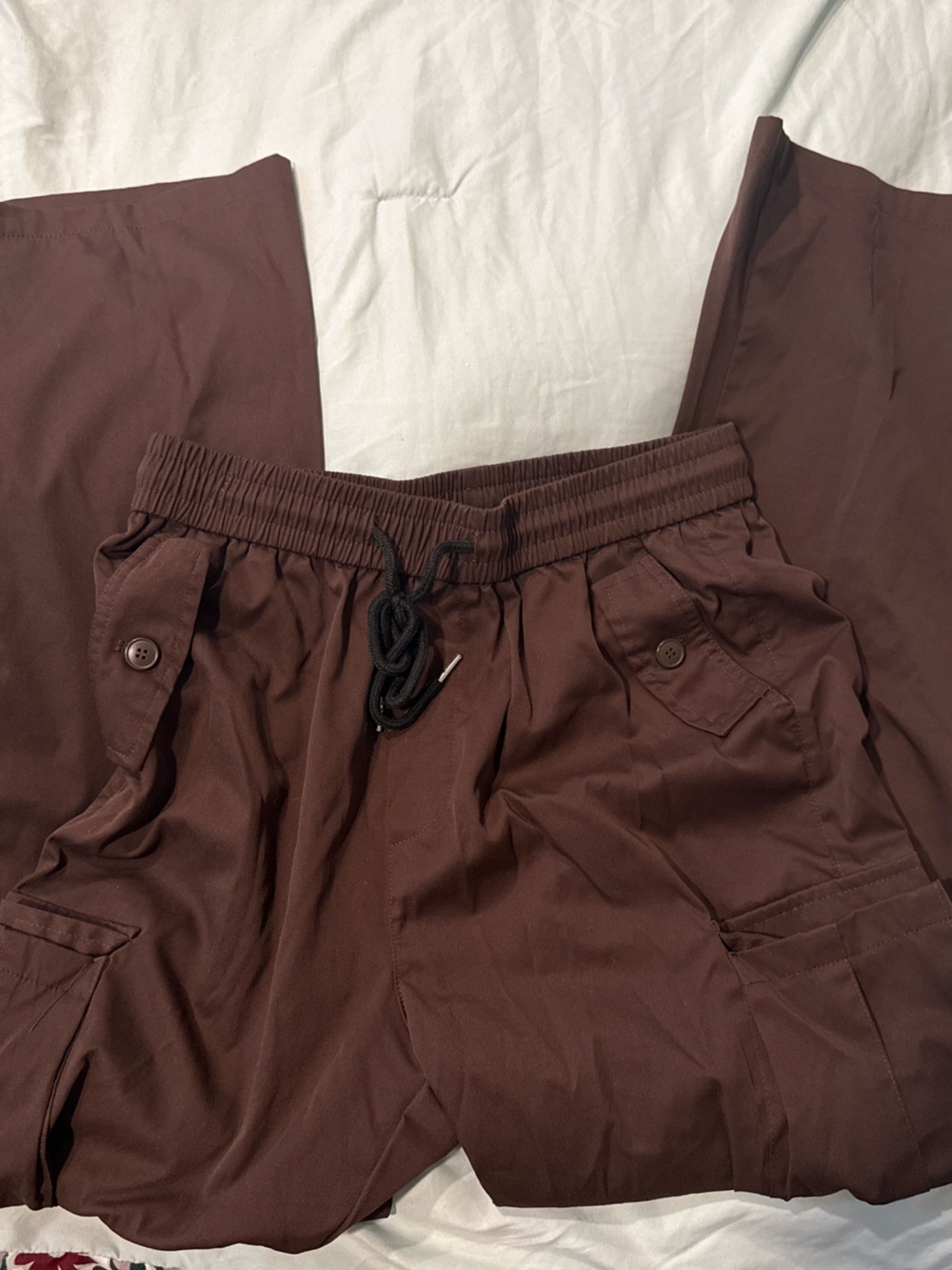 SHEIN Brown Cargo Jogger Pants